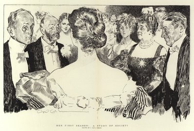 Su Primera Temporada, un Estudio de la Sociedad de Charles Dana Gibson
