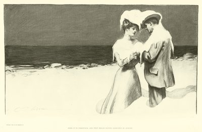 Aquí es Navidad y empezaron a despedirse en agosto de Charles Dana Gibson