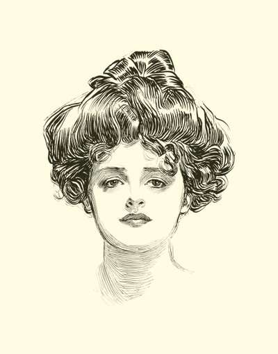 Ilustración para La Escalera Social de Charles Dana Gibson