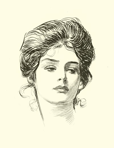Ilustración para La Escalera Social de Charles Dana Gibson