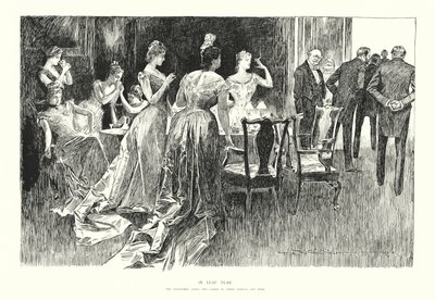 En año bisiesto (litografía) de Charles Dana Gibson