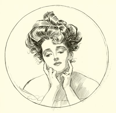 La hermosa viuda de Charles Dana Gibson