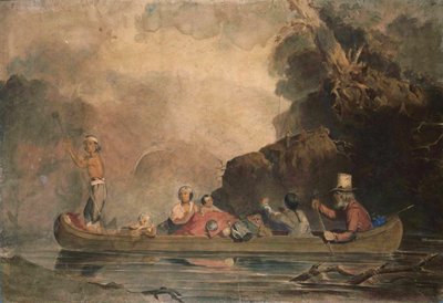 El trampero y su familia de Charles Deas