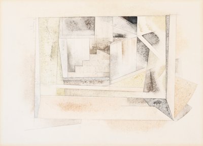 Bermudas, Escalera, 1917 de Charles Demuth