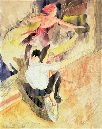 Acróbatas en Bicicleta de Charles Demuth