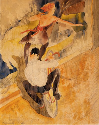 Acróbatas en bicicleta de Charles Demuth