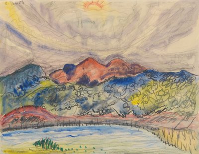Paisaje temprano, 1914 de Charles Demuth
