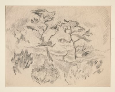 Paisaje (¿Bermudas o Provincetown?) de Charles Demuth