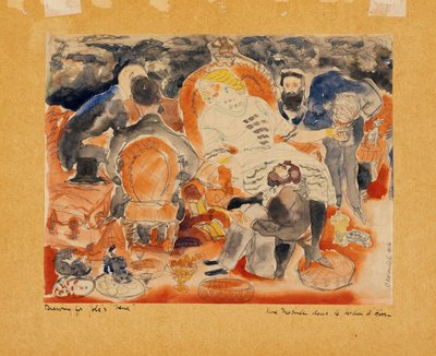 Nana y sus hombres de Charles Demuth