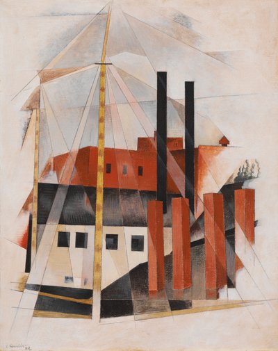 Vacaciones del transportista de pianos de Charles Demuth