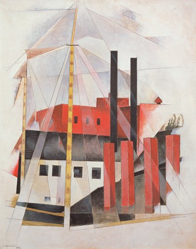 Vacaciones de los mudadores de pianos, 1919 de Charles Demuth