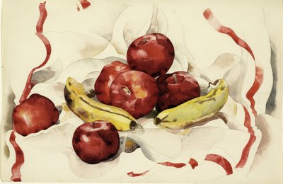 Naturaleza Muerta con Manzanas y Plátanos, c.1925 de Charles Demuth