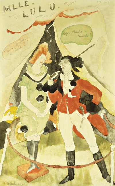 El domador de animales presenta de Charles Demuth