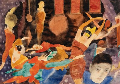 La máscara de la muerte roja de Charles Demuth