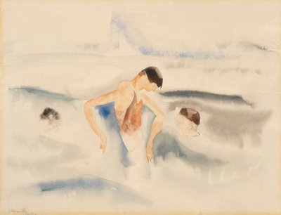 Tres figuras en el agua de Charles Demuth
