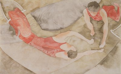 Dos Trapecistas Rojos, 1916 de Charles Demuth