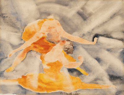 Dos mujeres acróbatas, 1916 de Charles Demuth