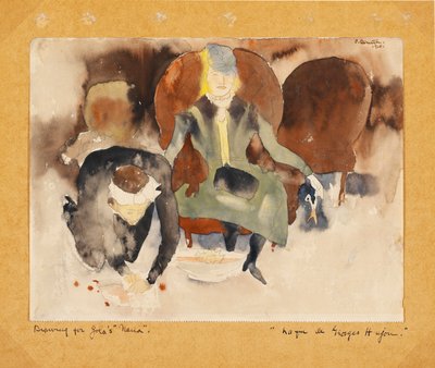 Nana de Zola, 1910 de Charles Demuth