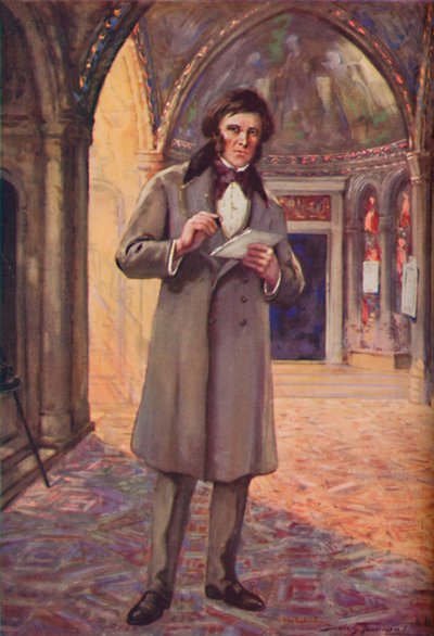 Ruskin en la tierra de su inspiración, c1925 de Charles Dudley Tennant