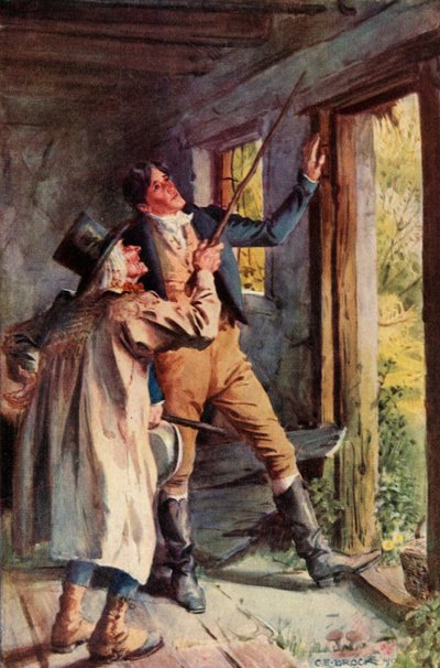 Señaló una grapa de hierro oxidada, 1928 de Charles Edmund Brock