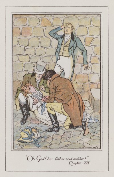 Ilustración para Persuasión de Charles Edmund Brock