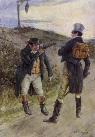 Ilustración para El Gran Camino, un Romance de Kent de Charles Edmund Brock