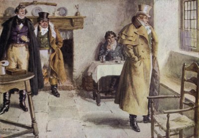 Ilustración para El Gran Camino, un Romance de Kent de Charles Edmund Brock