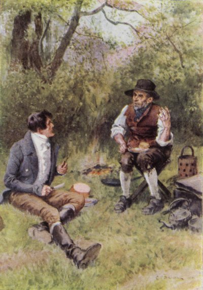 Ilustración para The Broad Highway a Romance of Kent de Charles Edmund Brock