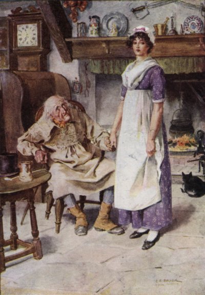 Ilustración para The Broad Highway a Romance of Kent de Charles Edmund Brock
