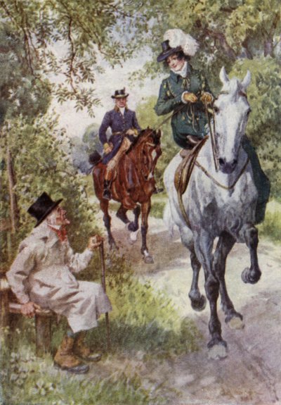 Ilustración para The Broad Highway a Romance of Kent de Charles Edmund Brock