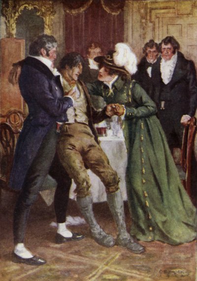 Ilustración para The Broad Highway a Romance of Kent de Charles Edmund Brock