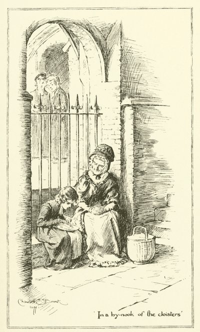 Ilustración para Los ensayos de Elia de Charles Lamb (grabado) de Charles Edmund Brock