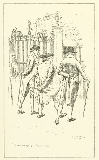 Ilustración para Los ensayos de Elia de Charles Lamb (grabado) de Charles Edmund Brock