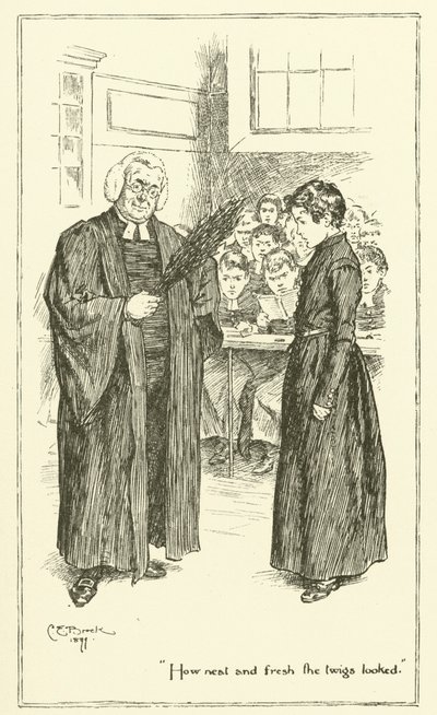 Ilustración para Los ensayos de Elia de Charles Lamb (grabado) de Charles Edmund Brock