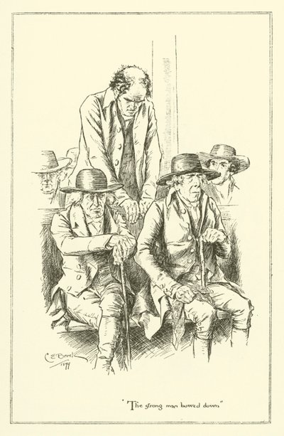 Ilustración para Los ensayos de Elia de Charles Lamb de Charles Edmund Brock