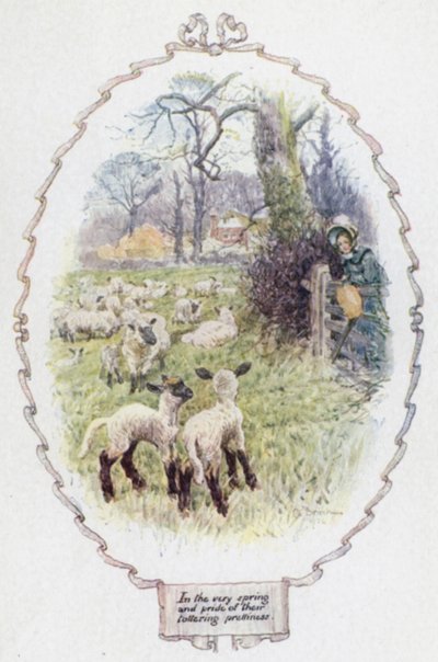En la misma primavera y orgullo de su tambaleante belleza de Charles Edmund Brock
