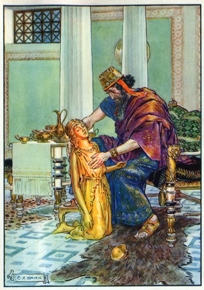 Rey Midas y su Hija, de 