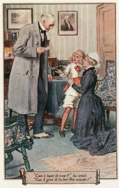 El pequeño Lord Fauntleroy de Frances Hodgson Burnett de Charles Edmund Brock