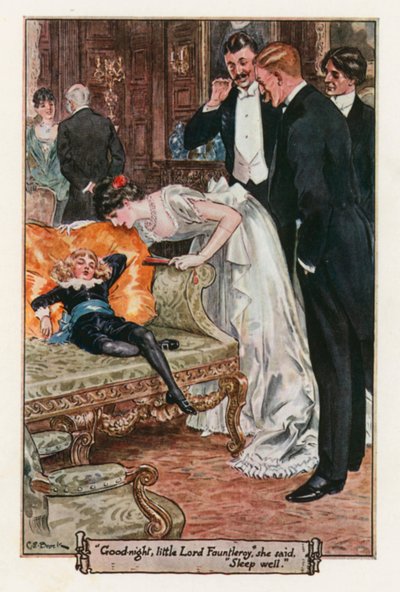 El pequeño Lord Fauntleroy de Frances Hodgson Burnett de Charles Edmund Brock