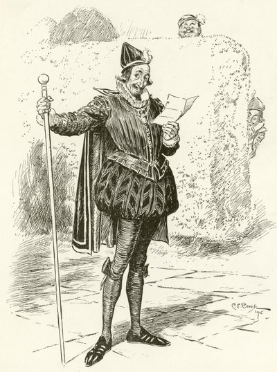Malvolio de Charles Edmund Brock