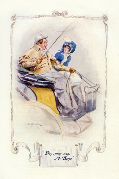 Por favor, por favor, detente, Sr. Thorpe, 1907 de Charles Edmund Brock
