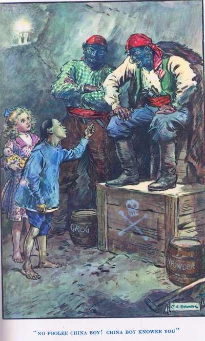 Reina de la Isla Pirata, ilustración de 