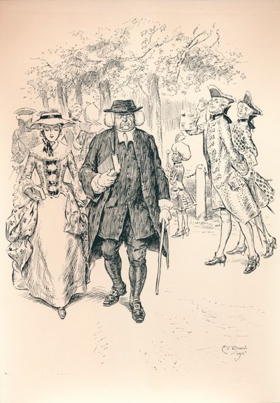 Pasar el guante - Etapa VI, c1920 de Charles Edmund Brock