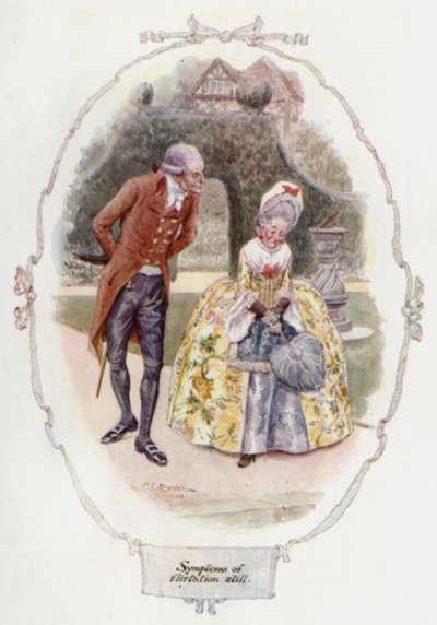 Síntomas de un coqueteo aún de Charles Edmund Brock