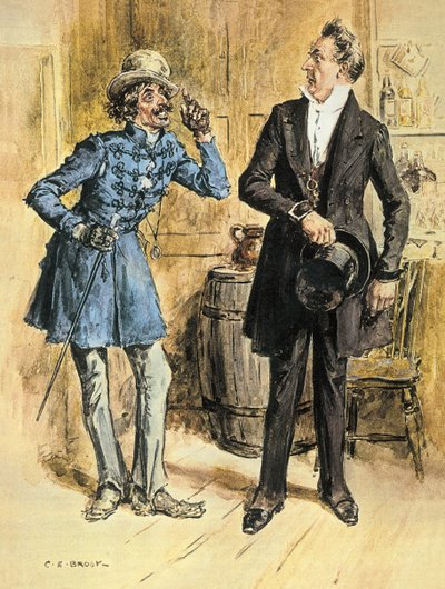La hipocresía del Sr. Pecksniff de Charles Edmund Brock
