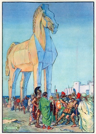 El caballo de Troya, de 