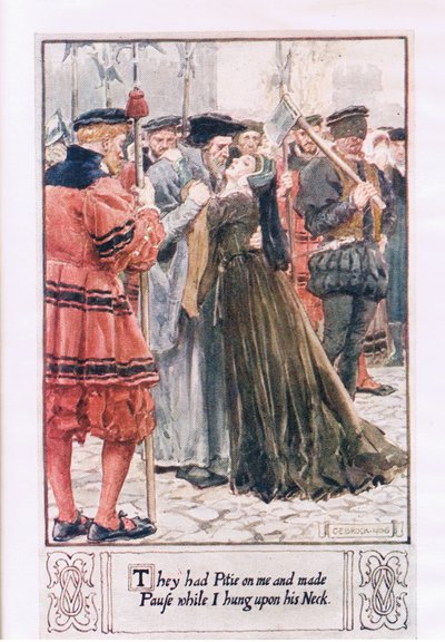 Tuvieron piedad de mí y se detuvieron mientras colgaba de su cuello de Charles Edmund Brock