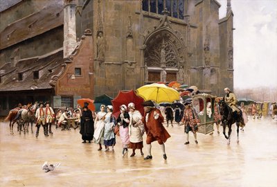 Después de la iglesia de Charles Edouard Delort