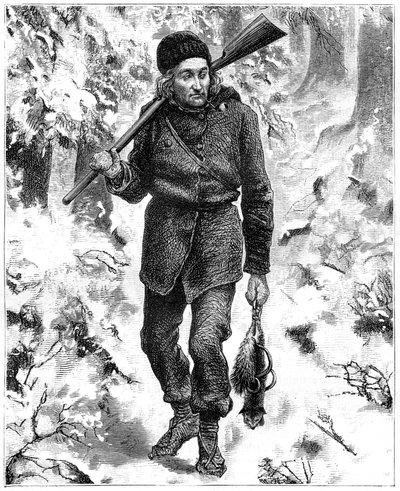 Trampero canadiense de Charles Edouard Delort