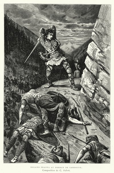 Roland Frappa en el Pórtico de Sardoine de Charles Edouard Delort